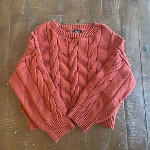 Express Burgundy XS Sweater